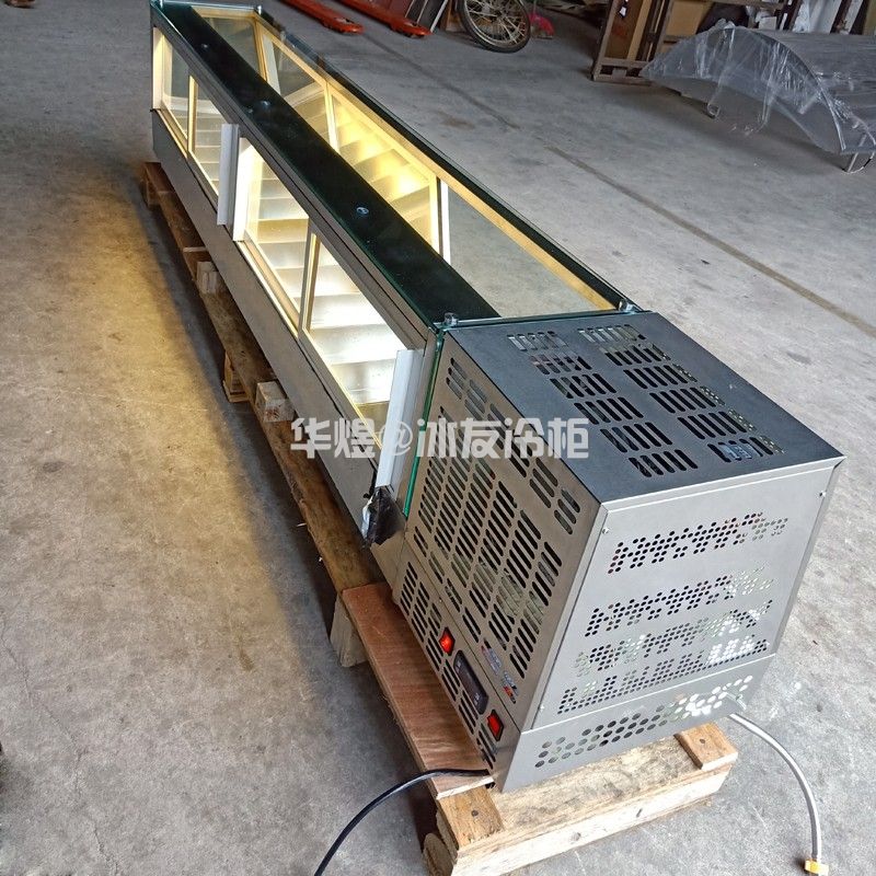 冰友单层14格串串香冷柜卤菜凉菜柜串串冷藏展示柜