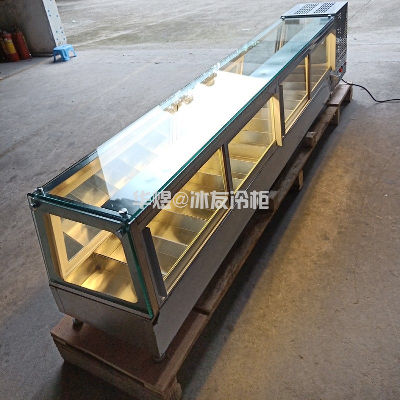 冰友单层14格串串香冷柜卤菜凉菜柜串串冷藏展示柜