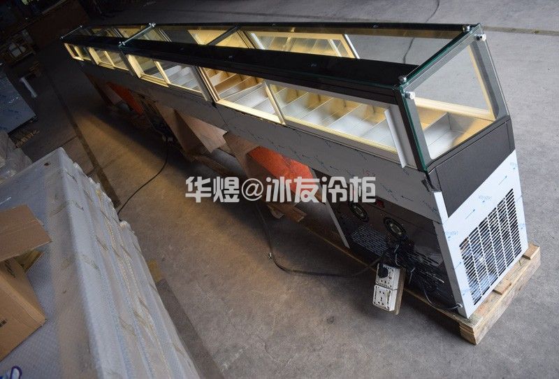冰友镶嵌式串串香冷柜保鲜冷藏展示柜凉菜串串香冷柜