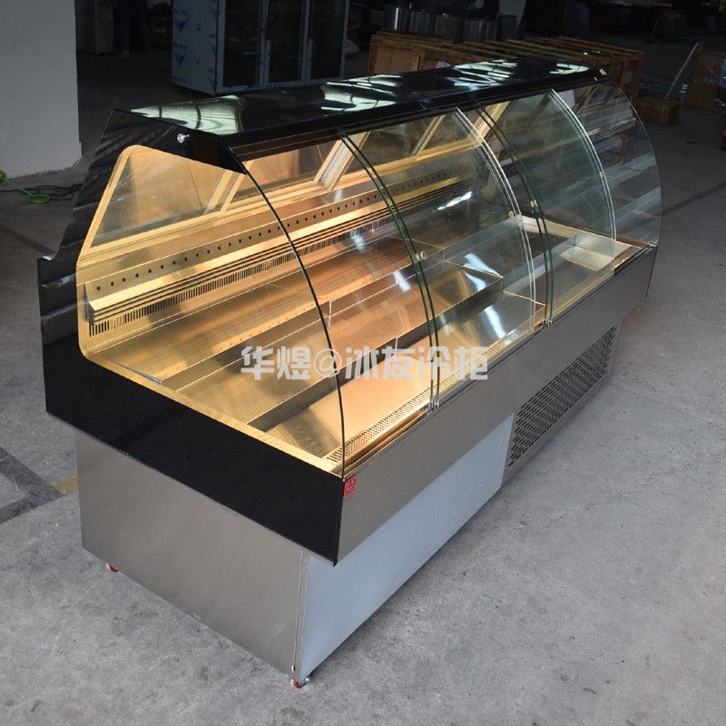 前后开门水果柜带雾化水果保鲜冷藏展示柜凉菜柜麻辣烫串串柜