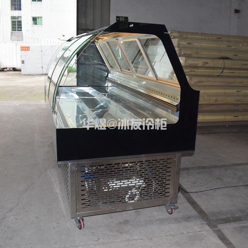 前后开门水果柜带雾化水果保鲜冷藏展示柜凉菜柜麻辣烫串串柜