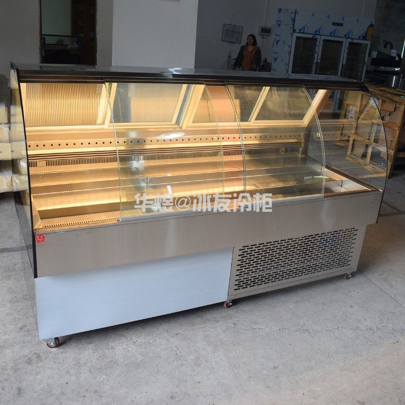 前后开门水果柜带雾化水果保鲜冷藏展示柜凉菜柜麻辣烫串串柜