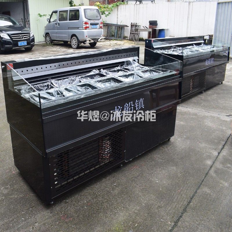 开放式鲜肉柜风冷冰台冷柜卧式饮料展示冷柜蔬菜柜水果柜 酒水柜串香展示柜