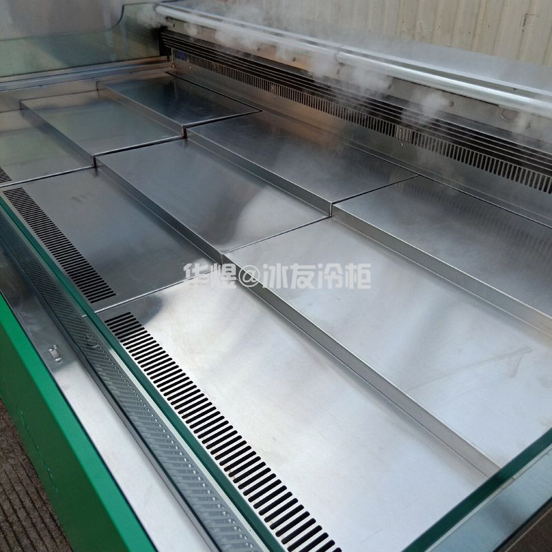 开放式水果柜带雾化水果展示柜饮料酒水展示冷柜