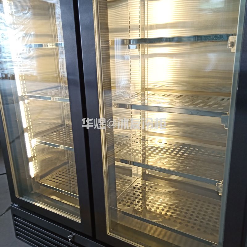 黑拉丝低温牛肉展示柜牛肉冷冻柜