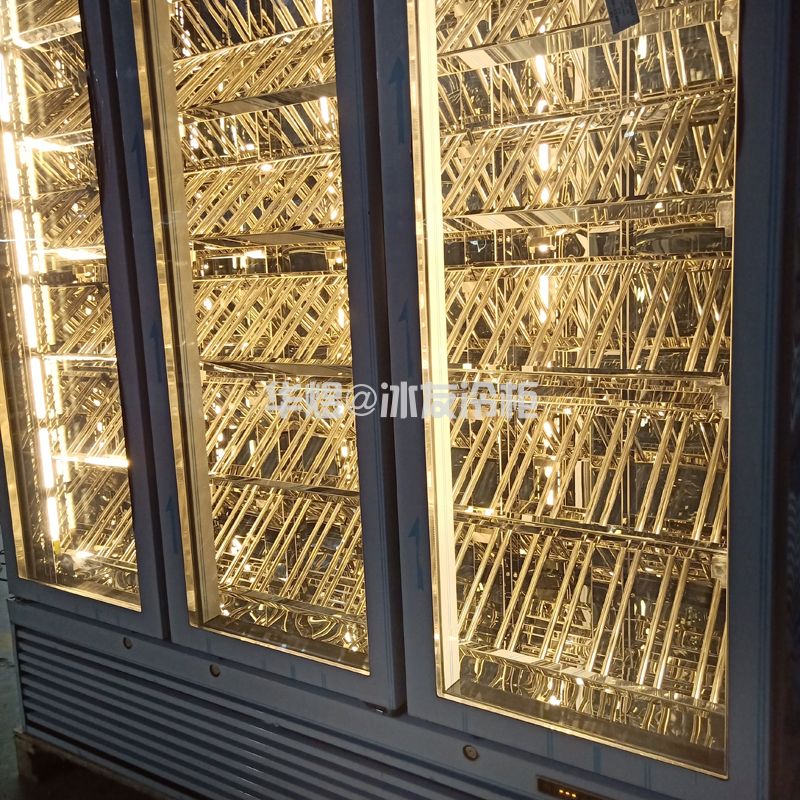 三门黑拉丝不锈钢酒柜压缩机恒温酒柜风冷红酒冷藏展示柜