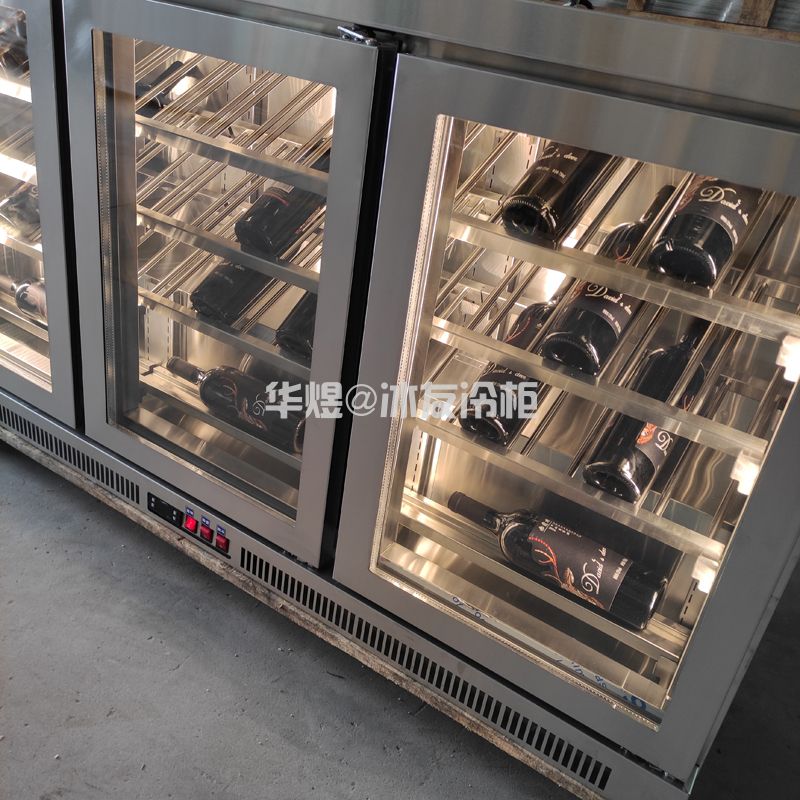 冰友挂墙式红酒柜酒水展示柜玻璃门冷柜