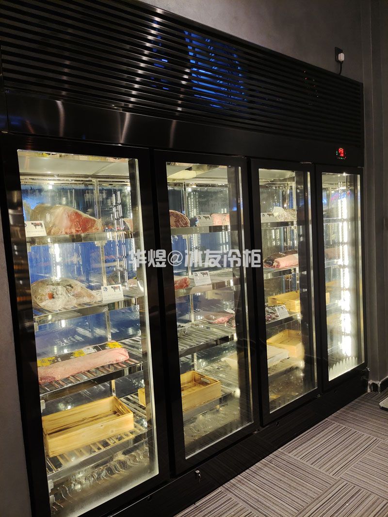 高身四门双通牛肉柜湿式排酸熟成柜牛肉冷鲜柜