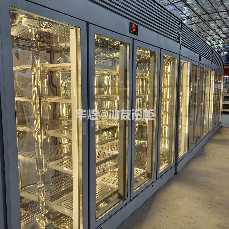 四门不锈钢酒柜清酒柜高端酒水冷藏展示