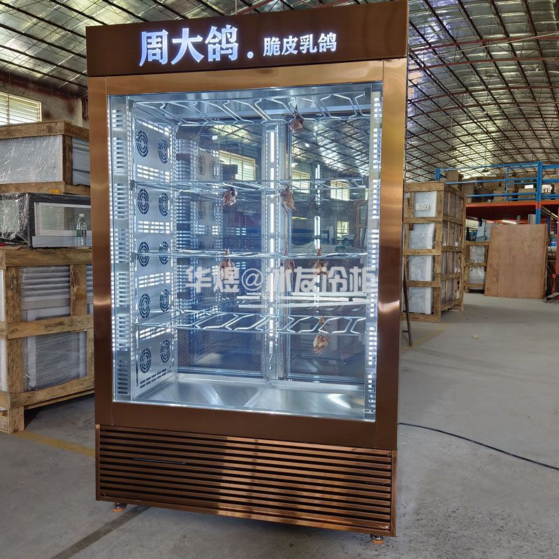 双门双通风干凉胚柜乳鸽专用风干冷柜烤鸭烧鹅晾胚柜