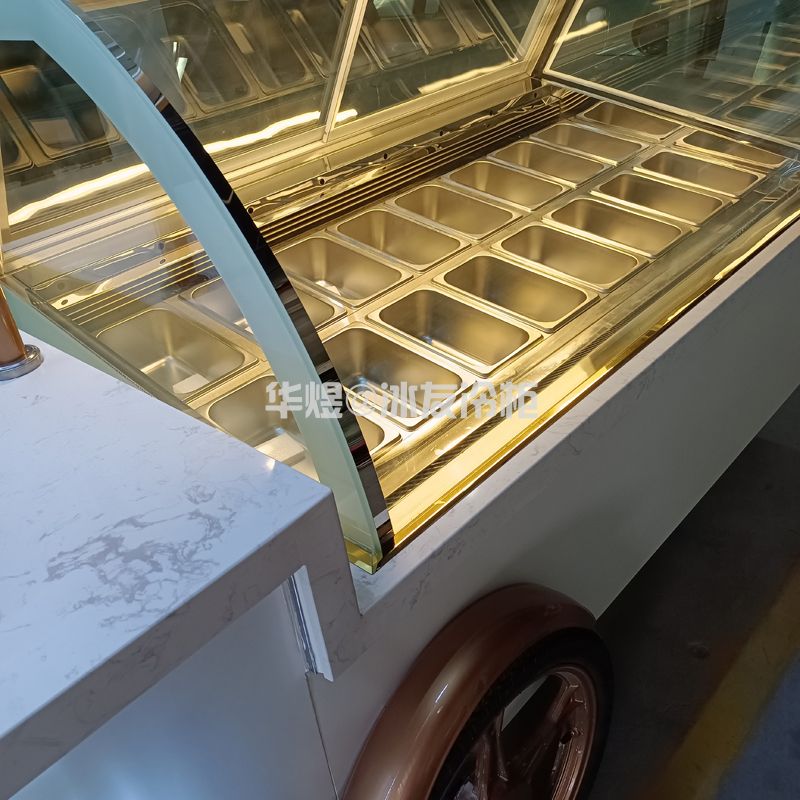 流动式冷藏车冰淇淋雪糕车水果沙拉冷藏车