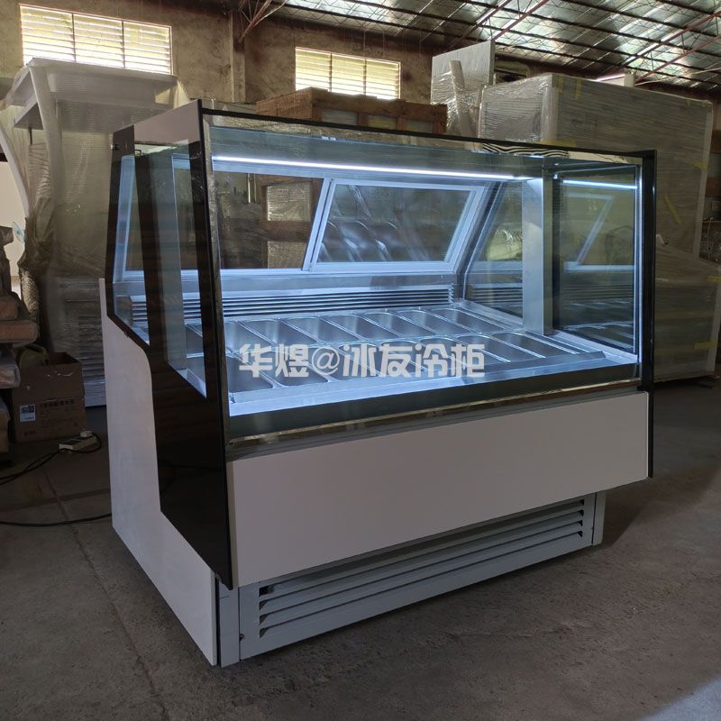 欧式16盘冰淇淋柜展示柜冰激凌柜雪糕冷冻柜