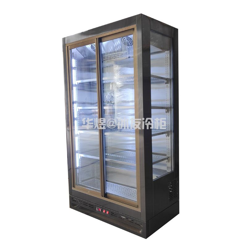 定制款双门推拉门酒品展示柜恒温酒柜压缩机酒柜
