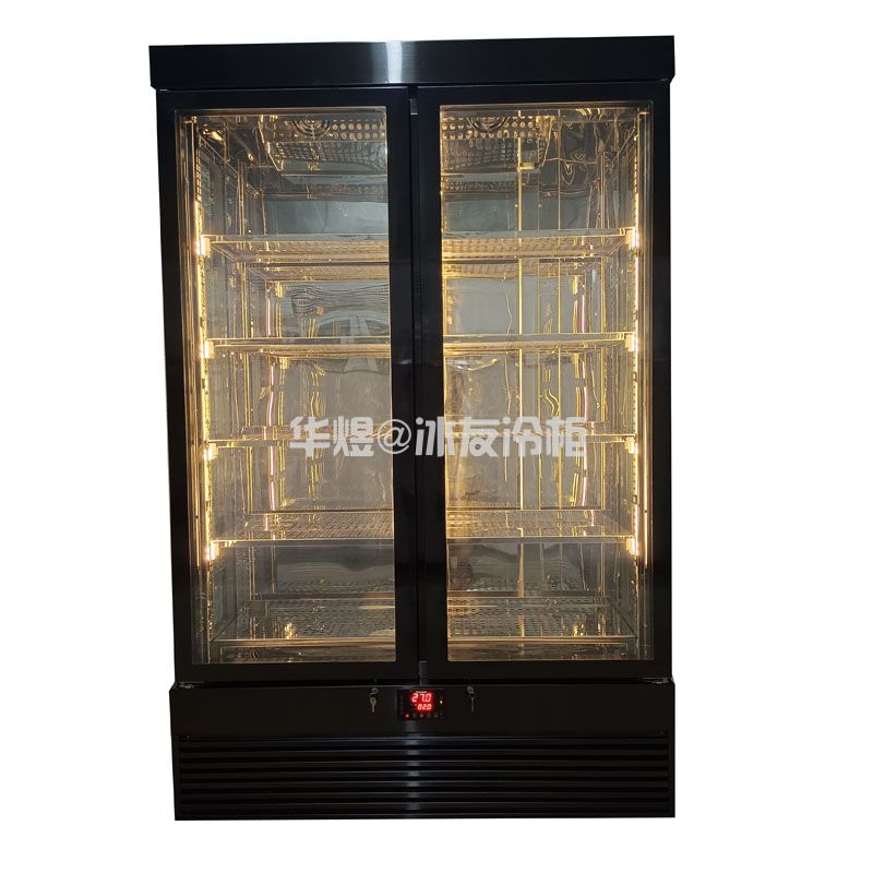 双门三面玻璃酒柜不锈钢酒水冷藏展示柜恒温酒柜定制酒柜