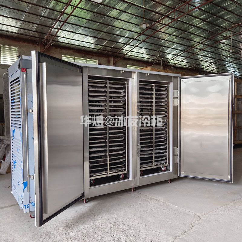 双门推车式40盘速冻柜低温速冻机急速冻冷冻柜食品速冻柜生产厂家
