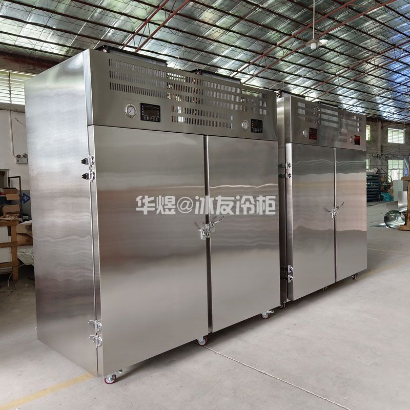 冰友双门24盘推车式速冻柜风冷插盘式-40度低温速冻柜冷柜商用速冻机