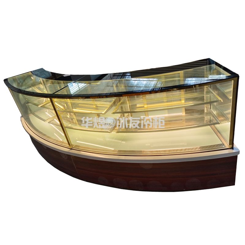 弧形展示柜蛋糕柜甜品展示柜西保鲜冷藏柜