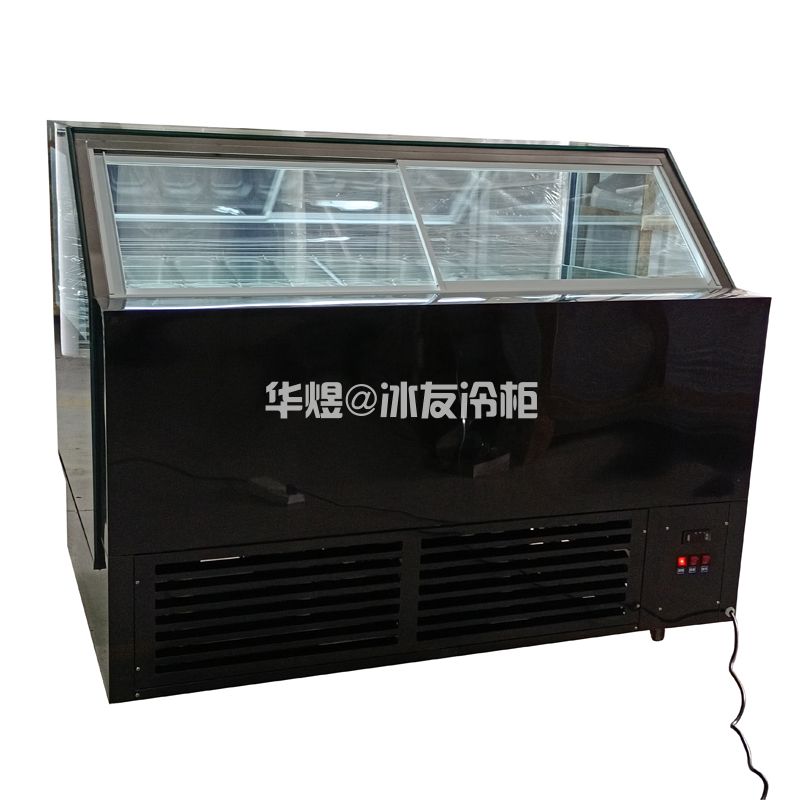 冰友定制厂供16盘冰激凌柜雪糕硬冰激凌炒酸奶冷藏柜冰激凌展示柜冰棒冰棍冷藏冷冻柜