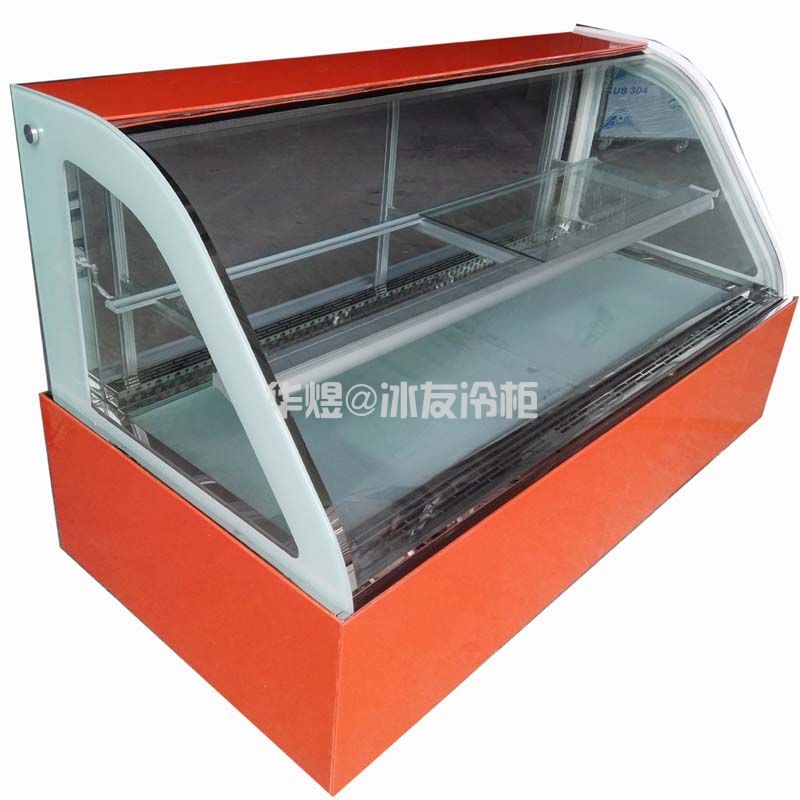 冰友订制款玻璃保鲜展示柜 虫草展示柜 (医药冷藏柜) 药材柜A款