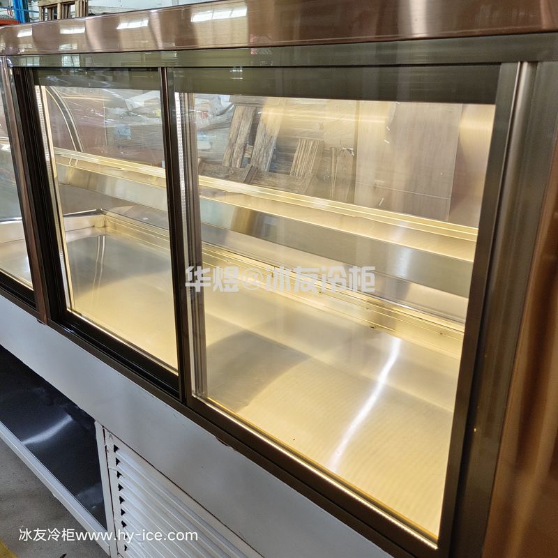 卧式直冷二层保鲜柜串串香冷藏展示柜凉菜柜