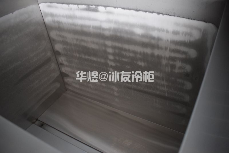 弹力顶开门直冷冷冻柜卧式冰箱厨房冷冻冰箱