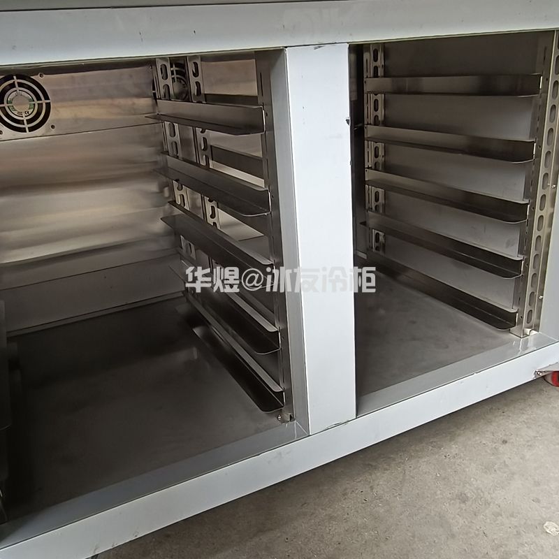 风冷冷藏双门披萨面团工作台不锈钢操作台工作台雪柜
