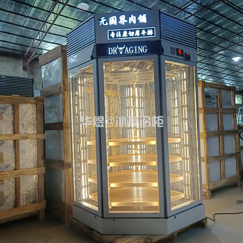 DRYAGING定制钻石款式多面形高身和牛冷柜干式熟成柜