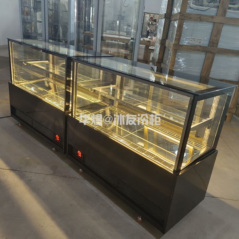 烘焙冷柜直角蛋糕柜西厨糕点柜蛋糕冷藏柜西餐厅甜品保鲜冷藏展示柜 