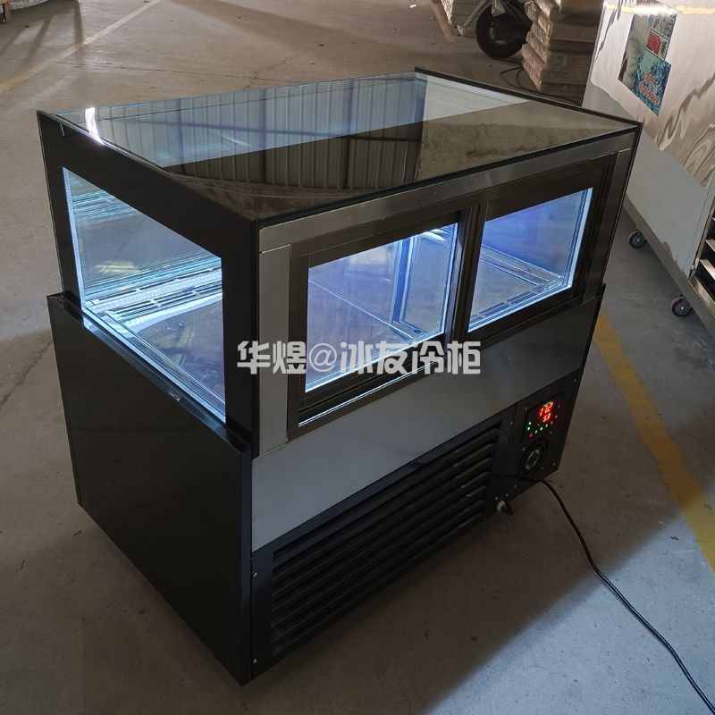 烘焙冷柜冰友蛋糕冷柜卧式直角蛋糕柜面包展示柜 甜点柜慕斯冷藏柜水果保鲜柜厂家直销