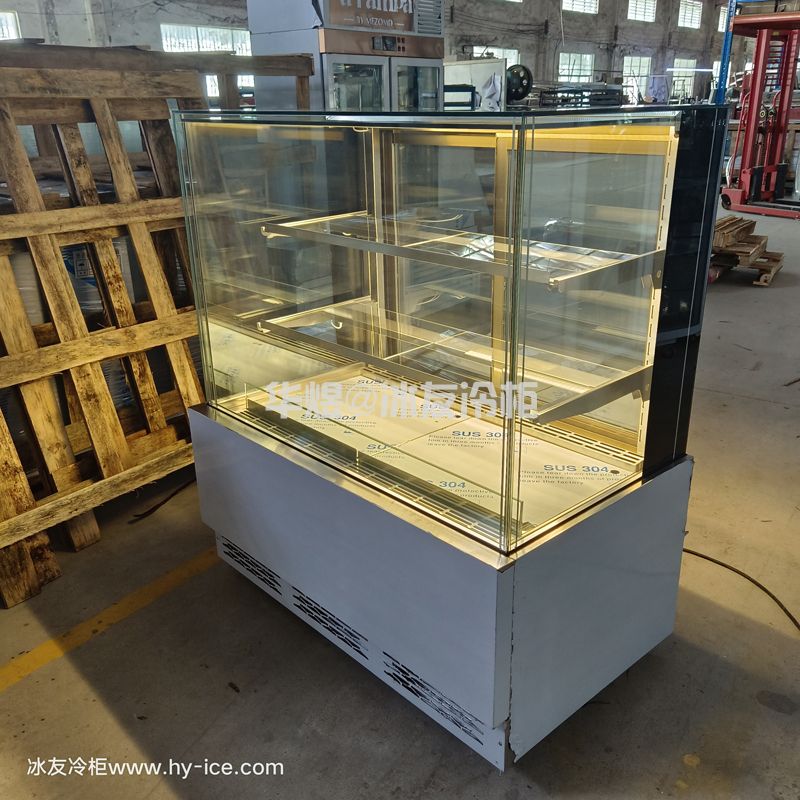 烘焙冷柜直角蛋糕柜西厨糕点柜蛋糕冷藏柜西餐厅甜品保鲜冷藏展示柜