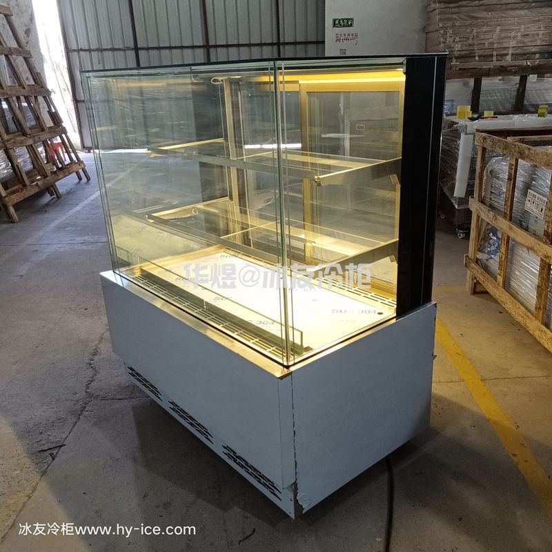 烘焙冷柜直角蛋糕柜西厨糕点柜蛋糕冷藏柜西餐厅甜品保鲜冷藏展示柜