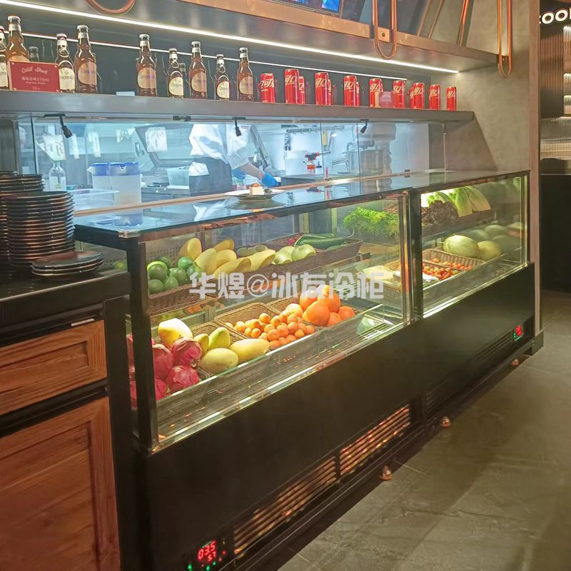 烘焙冷柜直角蛋糕柜西厨糕点柜蛋糕冷藏柜西餐厅甜品保鲜冷藏展示柜 