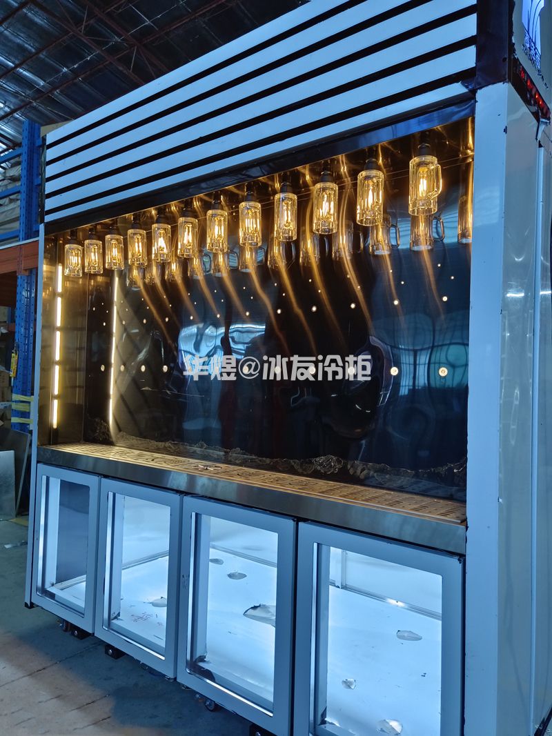 制高身保鲜扎啤房不锈钢扎啤柜扎酒柜