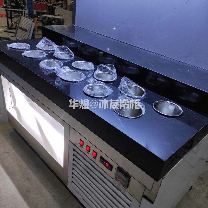 定制不锈钢调料台火锅调料台海底捞调料台火锅烧烤店自助餐厅自助调料台