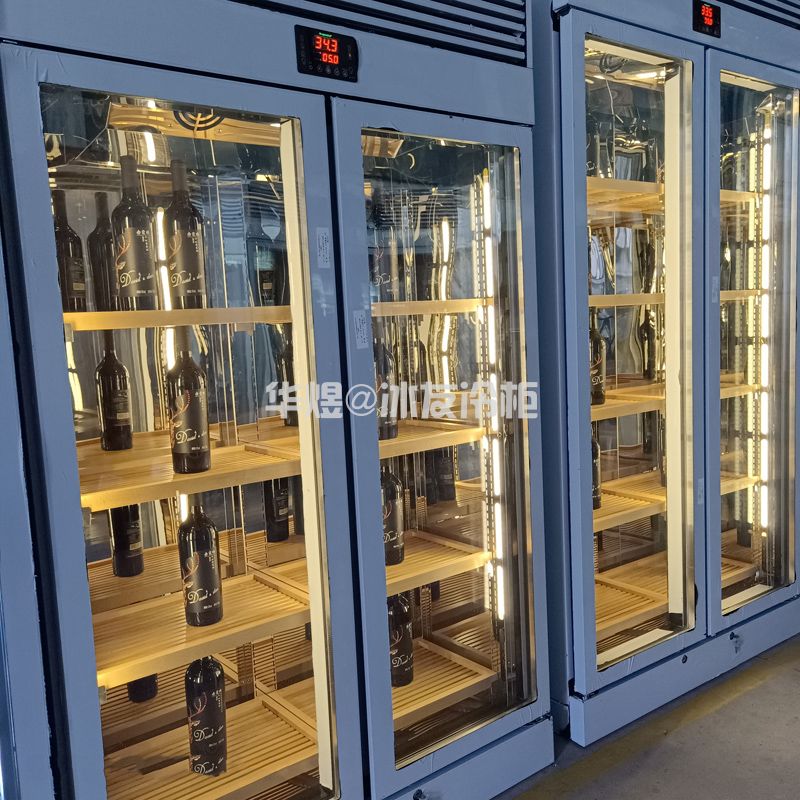 不锈钢红酒柜压缩机恒温酒柜红酒柜啤酒柜酒水冷藏展示柜