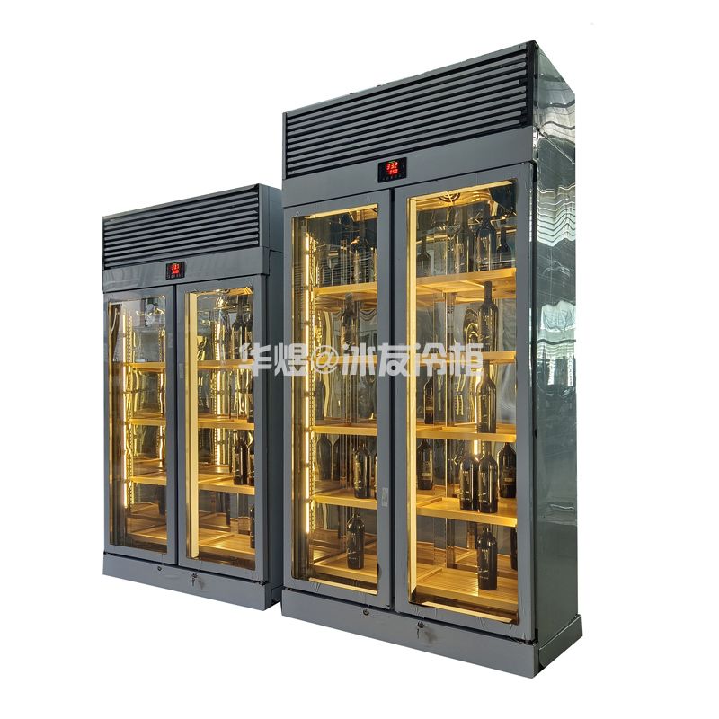 不锈钢红酒柜压缩机恒温酒柜红酒柜啤酒柜酒水冷藏展示柜