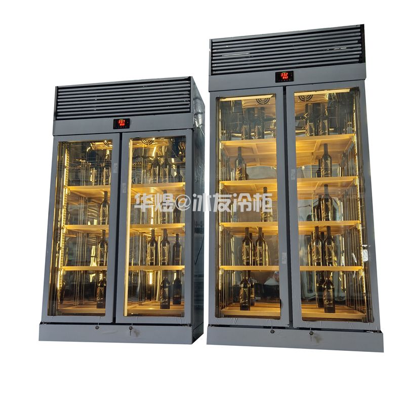 不锈钢红酒柜压缩机恒温酒柜红酒柜啤酒柜酒水冷藏展示柜
