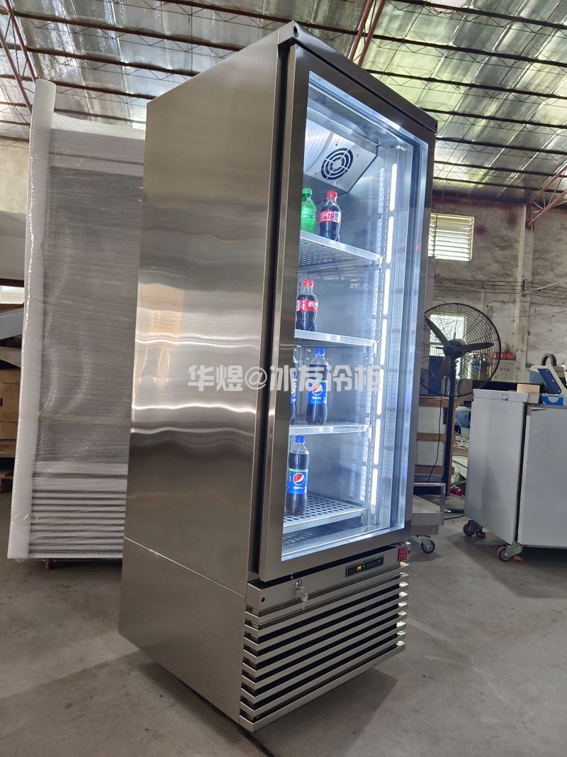单门不锈钢冷藏展示柜酒水饮料保鲜柜食品保鲜柜