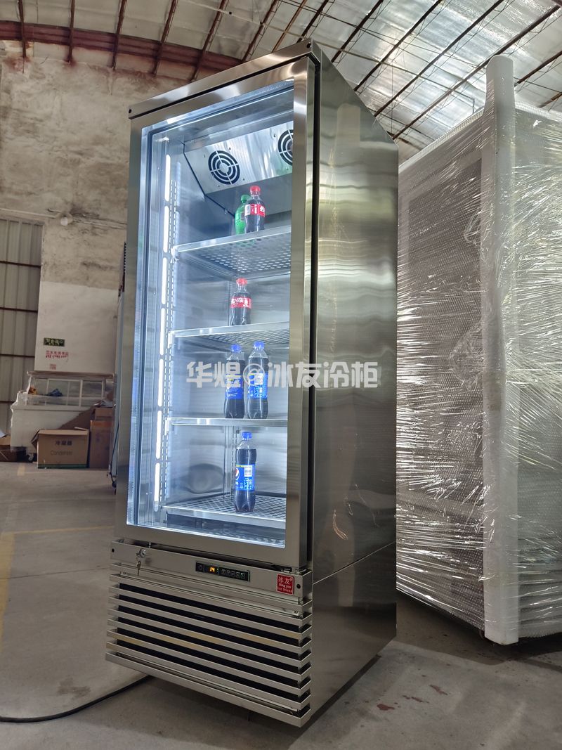 单门不锈钢冷藏展示柜酒水饮料保鲜柜食品保鲜柜