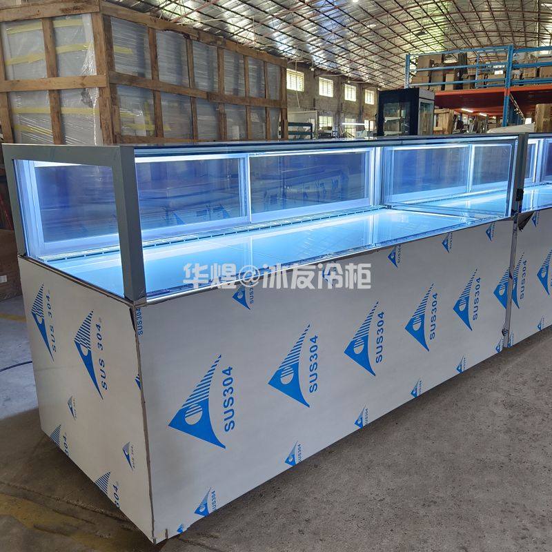 卧式直角蛋糕柜水果饮料展示柜商用烘焙设备