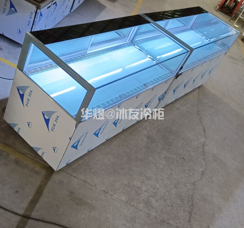 卧式直角蛋糕柜水果饮料展示柜商用烘焙设备