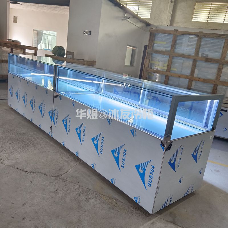 卧式直角蛋糕柜水果饮料展示柜商用烘焙设备