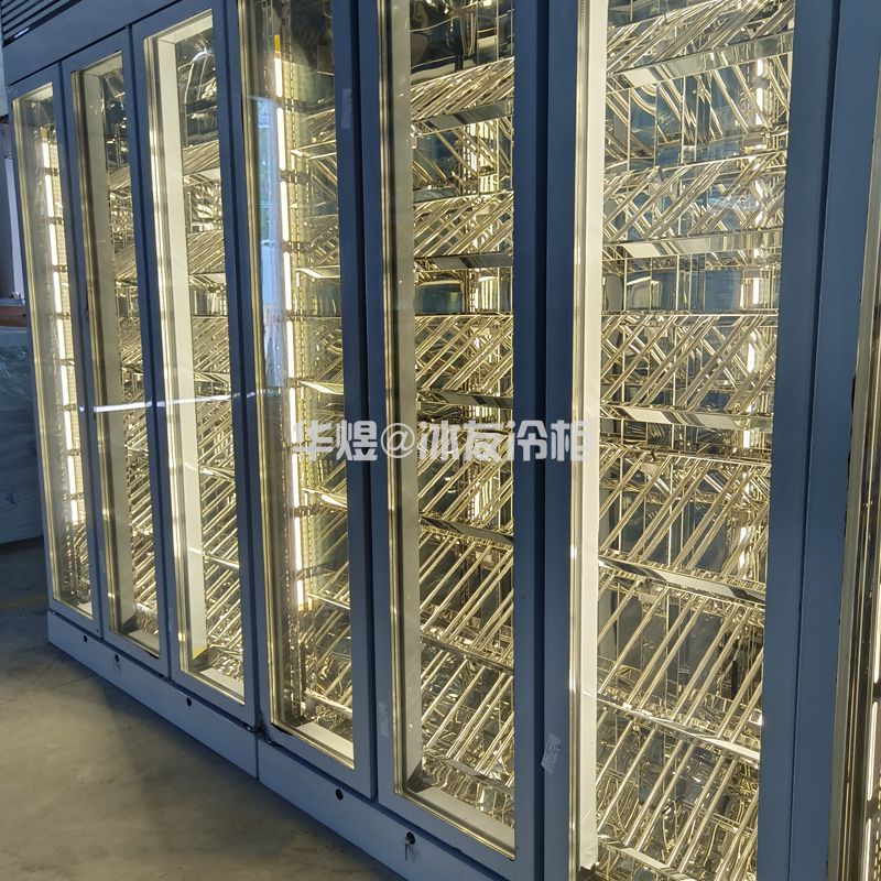 三门单面玻璃不锈钢红酒柜压缩机恒温酒柜酒水饮料冷藏展示柜