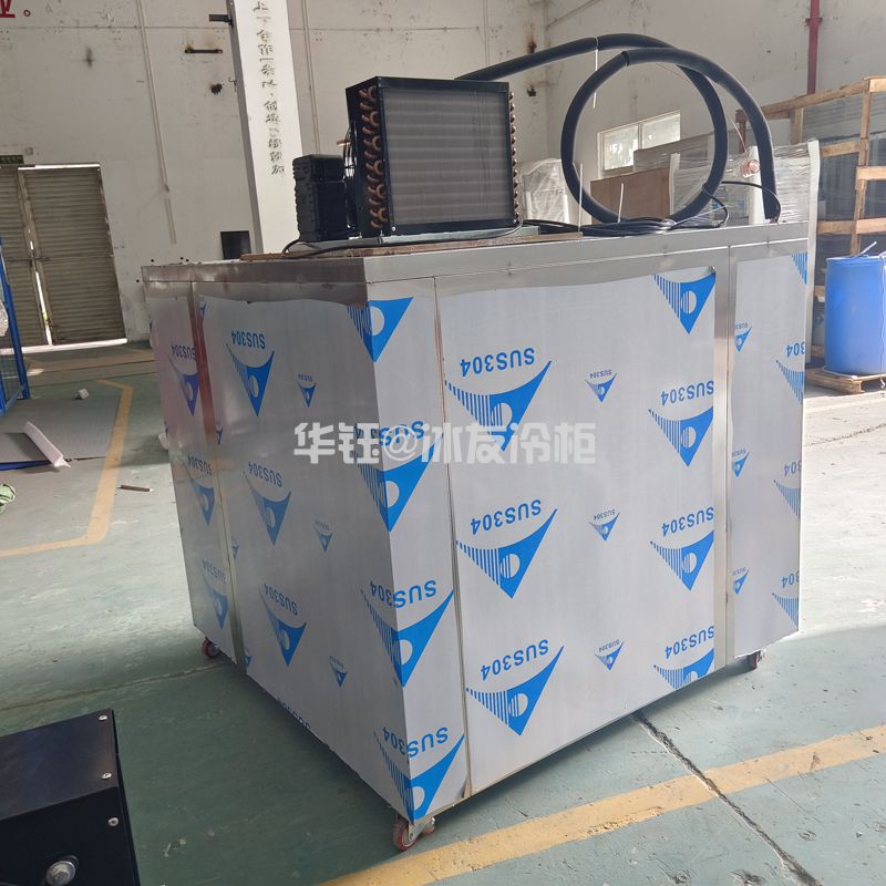 转角直冷不锈钢工作台低温工作台不锈钢冷柜