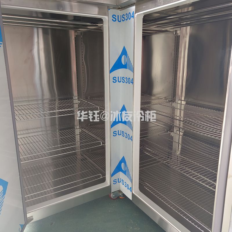 转角直冷不锈钢工作台低温工作台不锈钢冷柜
