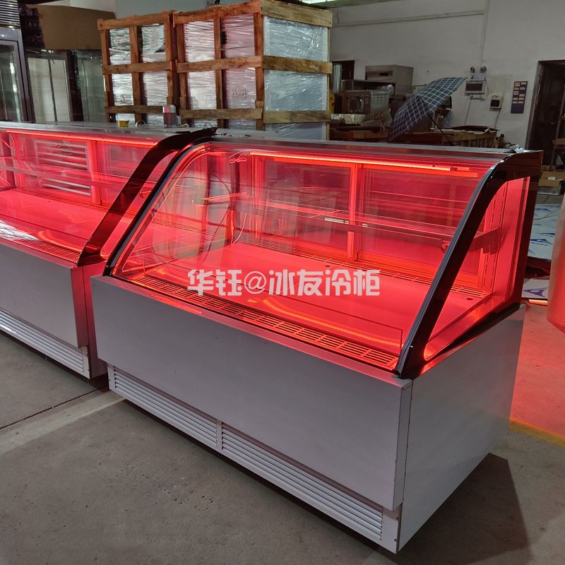 三文鱼柜三文鱼冷藏展示柜三文鱼柜定制厂家三文鱼柜多少钱