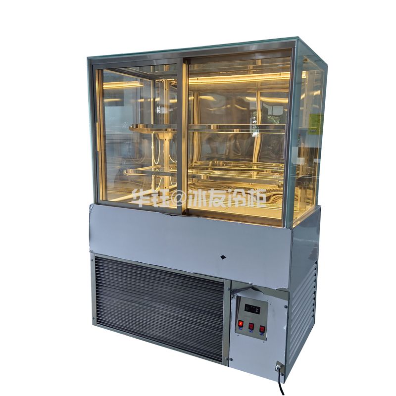 直角前开门蛋糕柜西点柜蛋糕甜品冷藏展示柜水果饮料展示柜