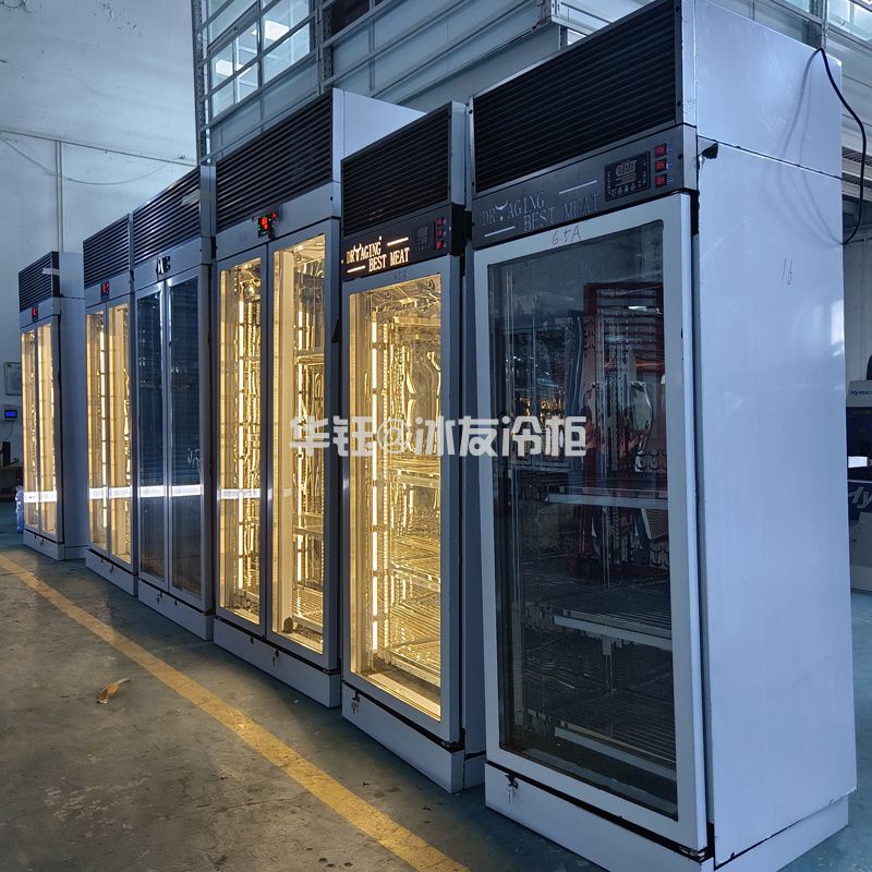冰友酒柜牛肉柜不锈钢恒温酒柜干式熟成柜湿式熟成柜牛肉排酸柜酒柜牛肉柜定制厂家