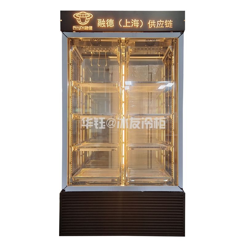 冰友双通干式熟成柜牛排熟成柜熟成牛扒柜和牛冷柜展示柜