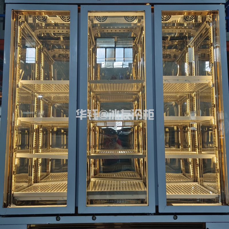 三机三温组合冷柜和牛冷柜火腿冷柜清酒展示柜不锈钢酒柜牛肉柜